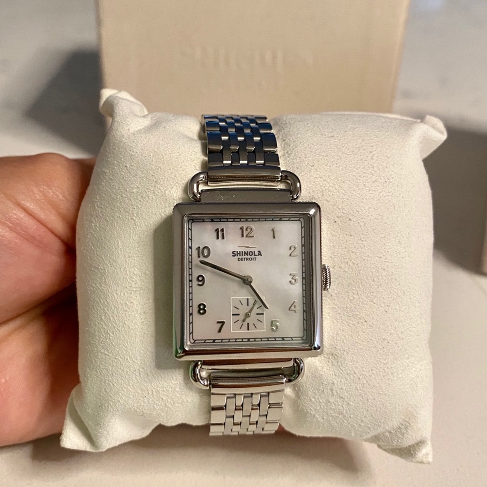 New Shinola Ladies Watch Mother Of Pearl Dial